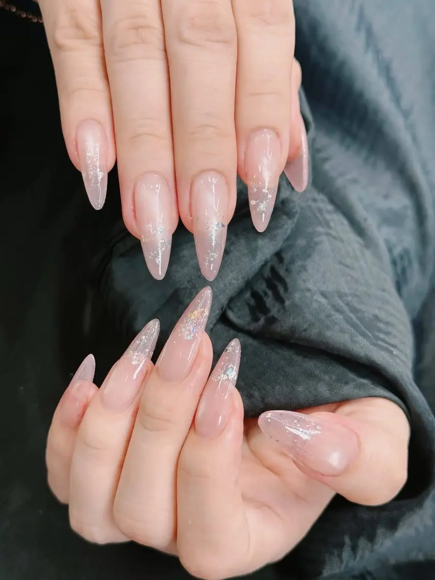 ネイル チークネイル フットネイル フレンチネイル グラデーション 韓国ネイル YUKI NAILのネイルデザイン