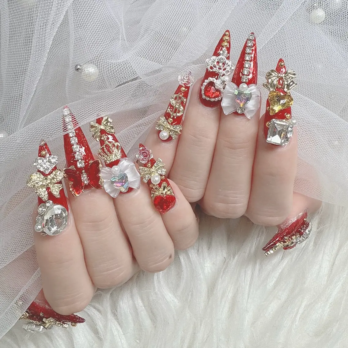 ネイル フットネイル フレンチネイル グラデーション 韓国ネイル ロングネイル ハンドネイル Hani Nail Salonのネイルデザイン