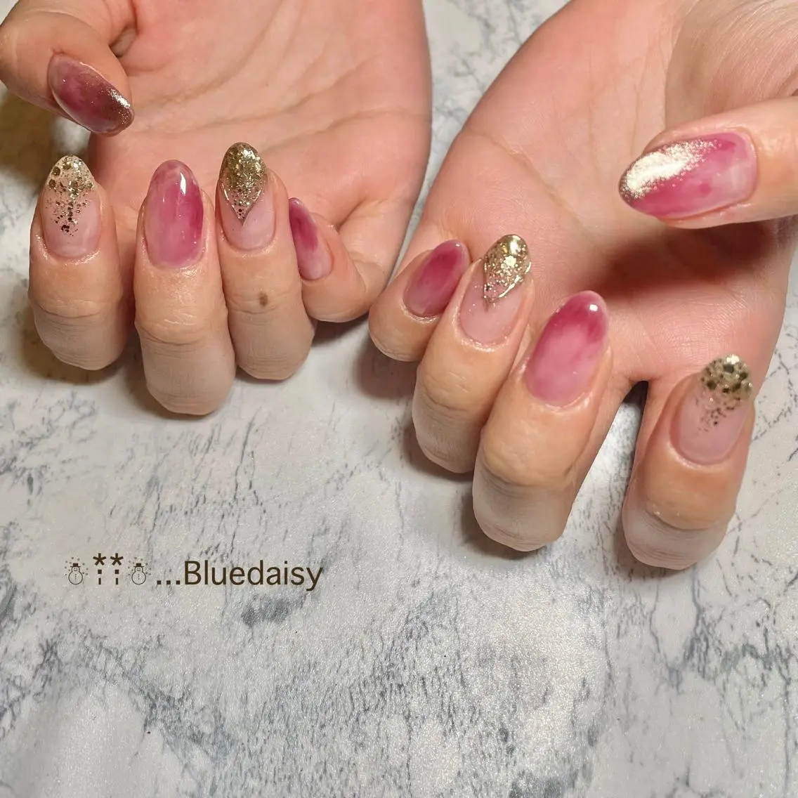 ネイル Blue daisy 栄本店のネイルデザイン