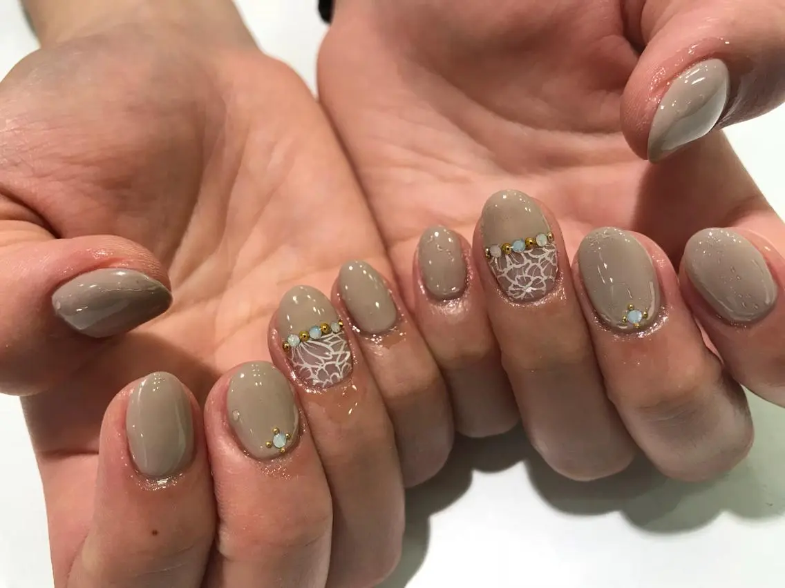 ネイル グラデーション ラメ(グリッター) ラメグラデーション ハンドネイル ハンドケア Charme. NOBUKOのネイルデザイン