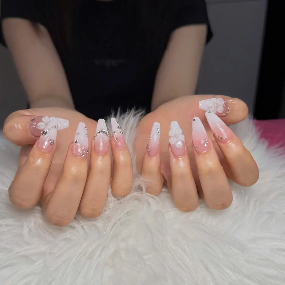 ネイル 長さ出し ジェルネイル 持ち込み オフィスネイル ワンカラーネイル ハンドネイル Michi Nail Ikebukuroのネイルデザイン