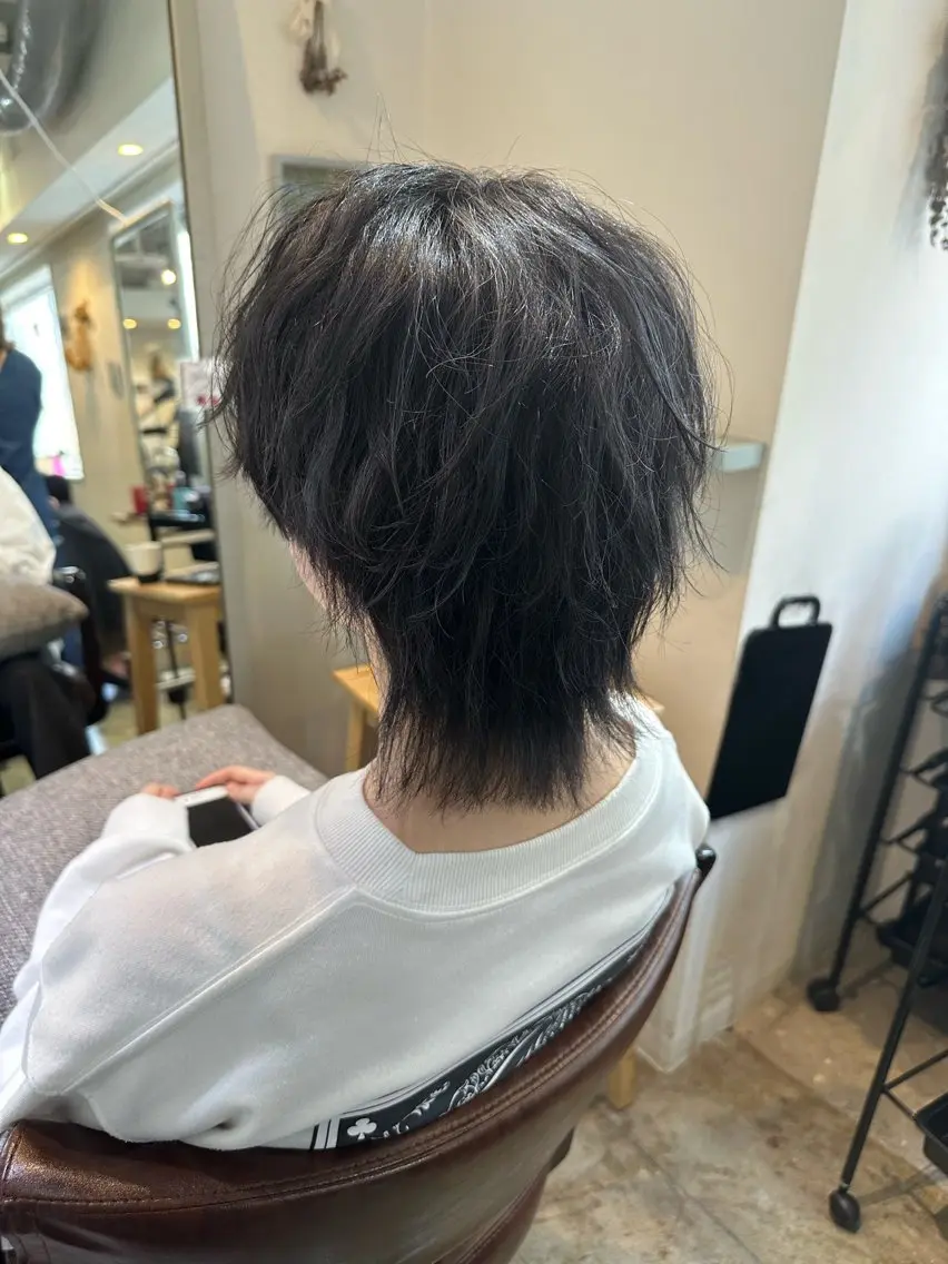 ショート ハイライト 金 春江のヘアスタイル