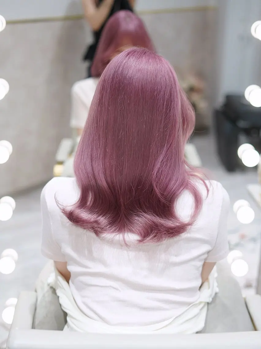 カラー ピンクカラー カット ヘアカラー 艶ダブルカラー🩰ハ イトーン‎🤍香織のヘアスタイル