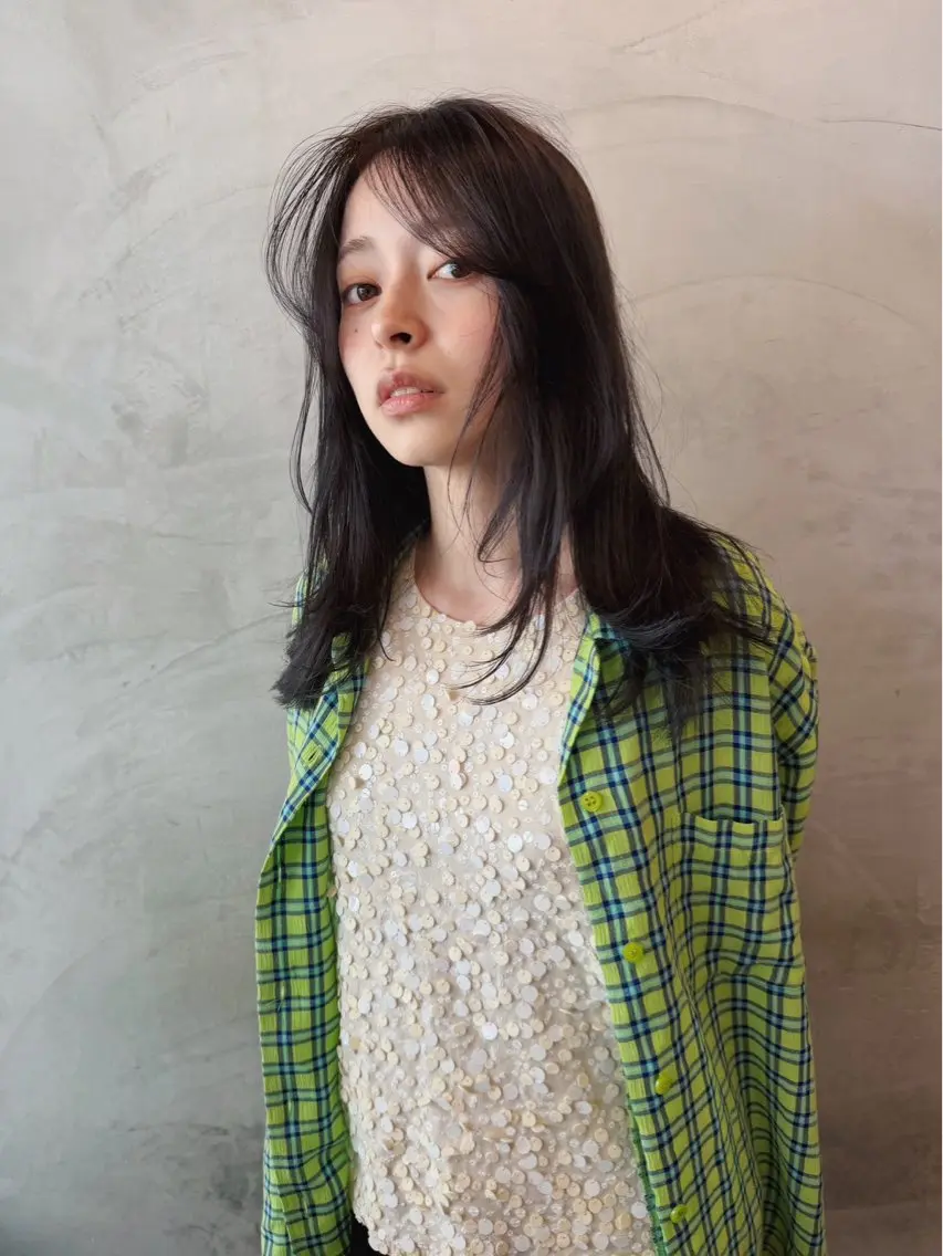 ロング カット ナガミ ショウのヘアスタイル