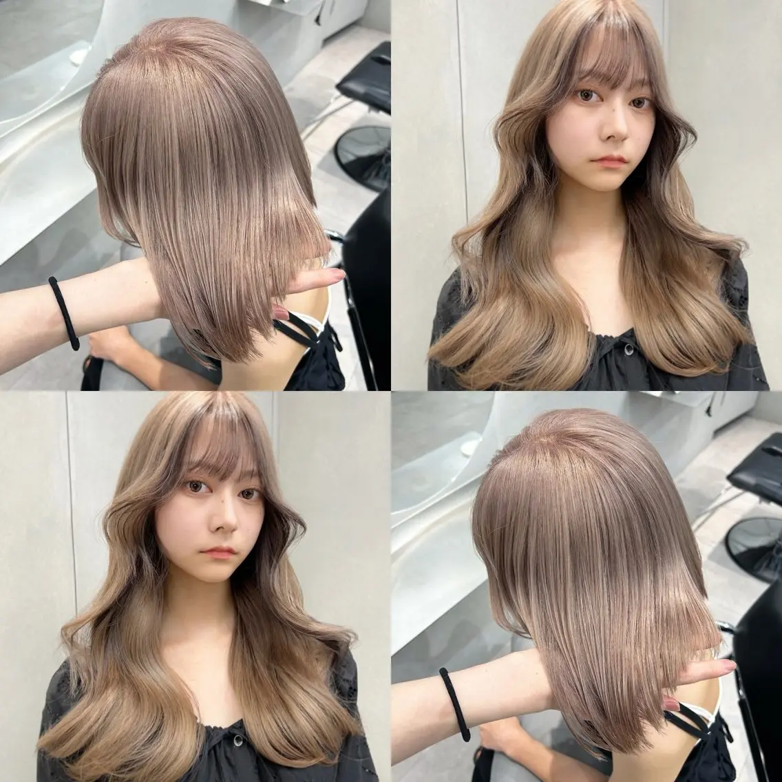 ロング カラー ✨レイヤーカット 海外ヘア/原宿✨のヘアスタイル