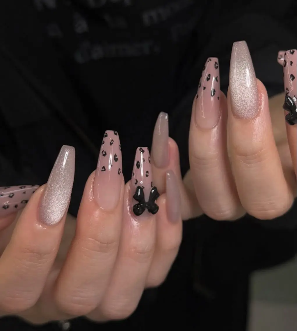 ネイル アートネイル ジェルネイル グラデーション マグネットネイル ニュアンスネイル ハンドネイル Ryu nail studioのネイルデザイン