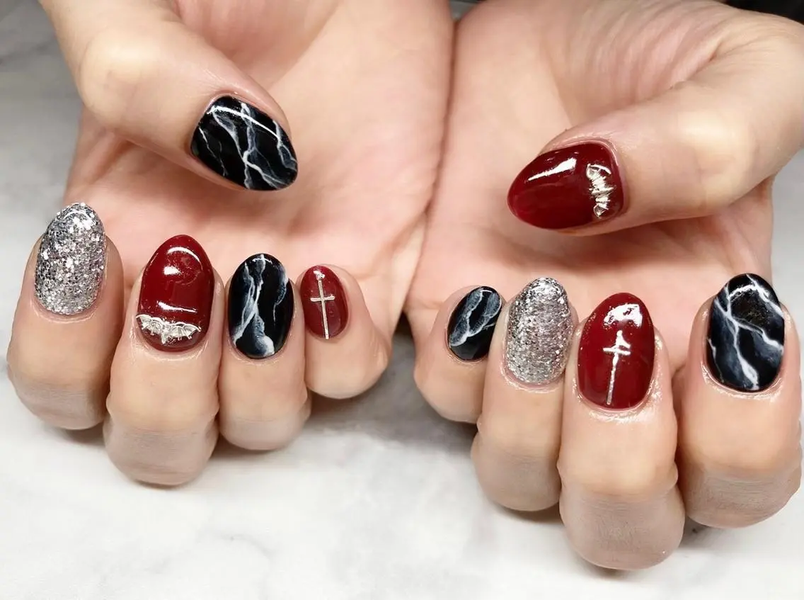 ネイル ジェルネイル パラジェル Nail&eye Belire 新宿のネイルデザイン