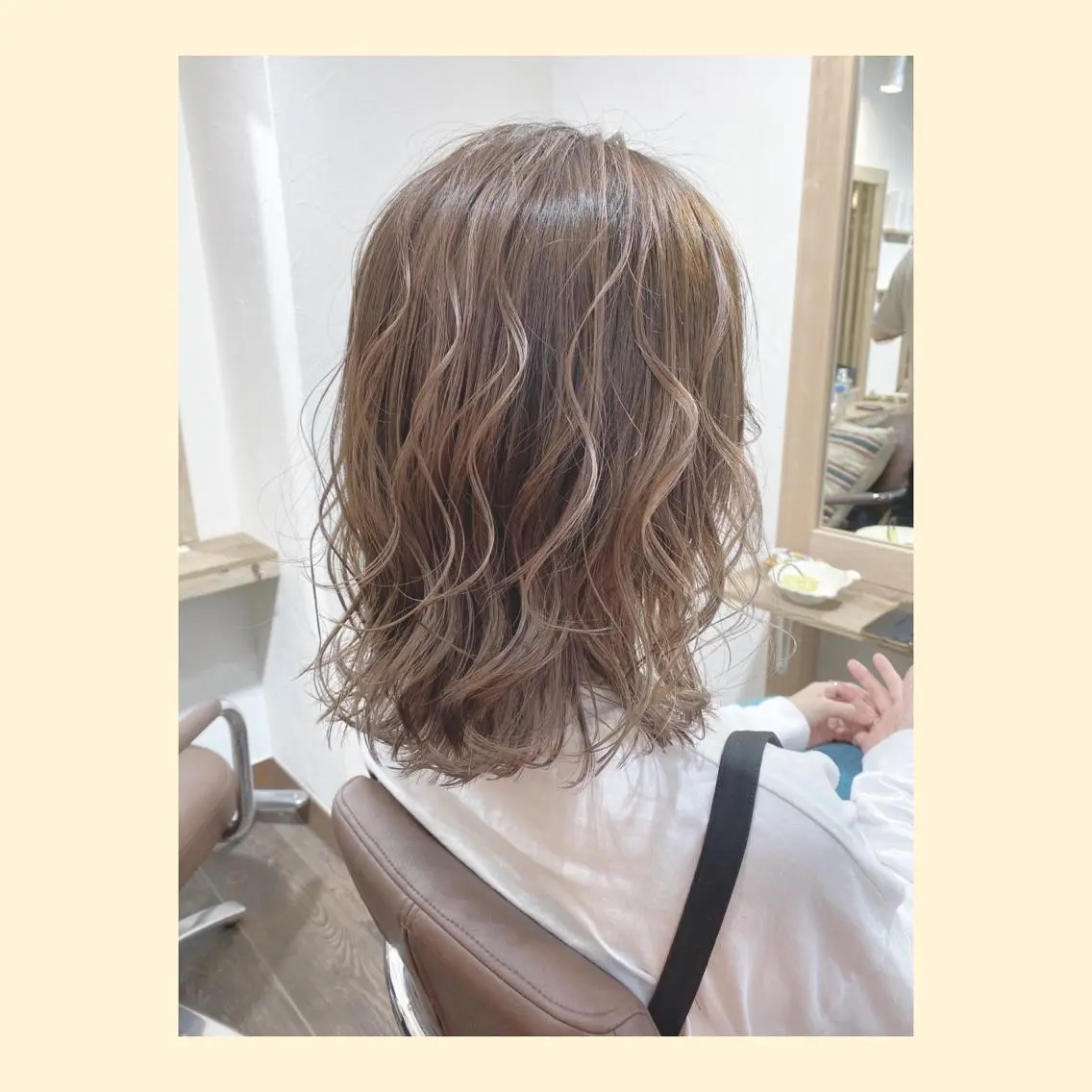 ミディアム カット ヘアカラー トリートメント 🌈ショート/レイヤ ーカット/中村崇宏のヘアスタイル