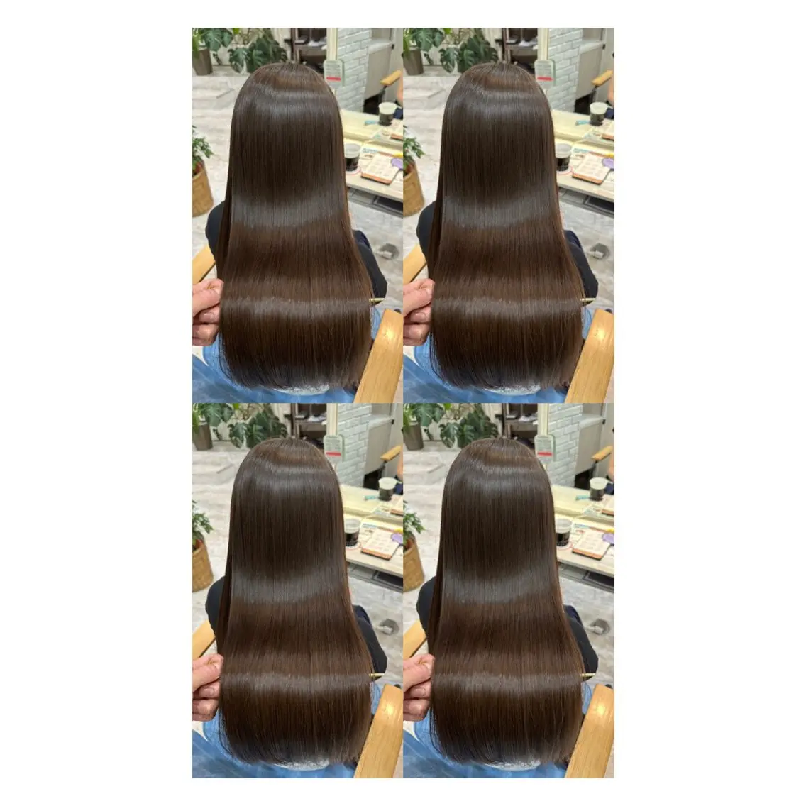 ロング カラー 透明感カラー 髪質改善 縮毛矯正 トリートメント カット ヘアカラー トリートメント 店長✨レイヤー✖️ 髪質改善✖️韓国ヘアのヘアスタイル