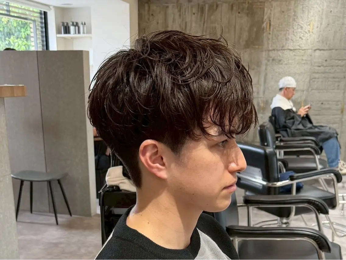 ショート メンズ 朝ラクパーマ 【SENA】のヘアスタイル