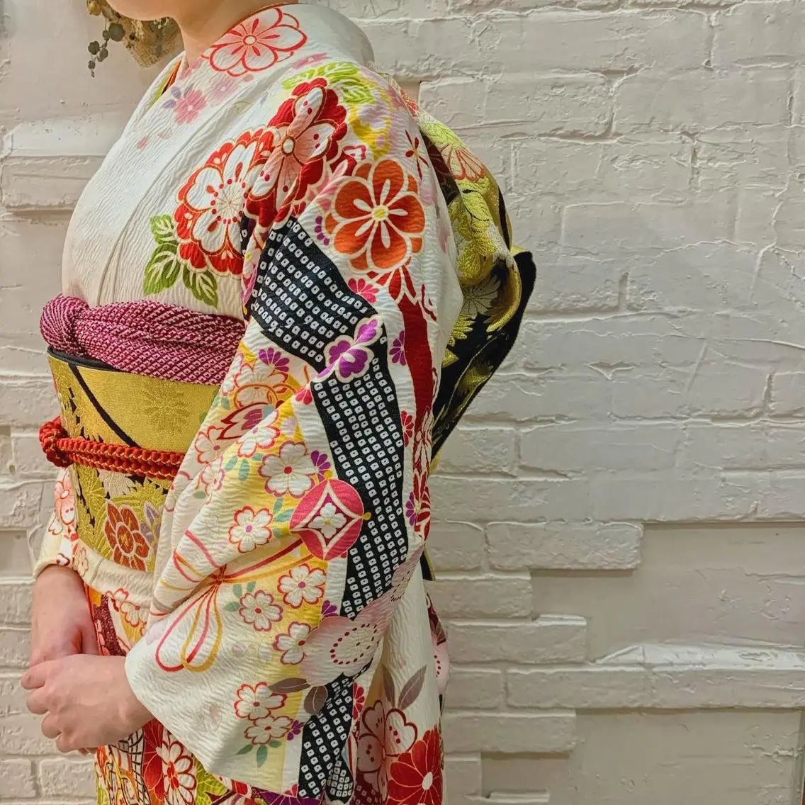 袴・振袖・訪問着着付け+ヘアセット 女性限定の写真