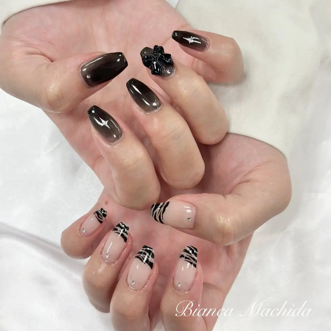 ネイル ハンドネイル Bianca👼🏻 OIKAWAのネイルデザイン