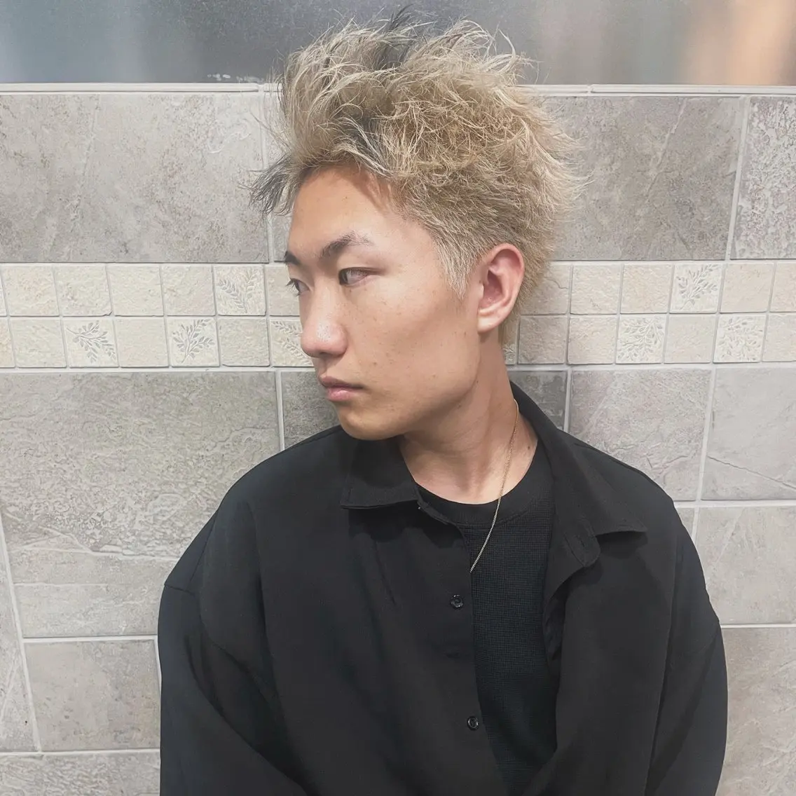 メンズ パーマ 樅木 恒毅のヘアスタイル