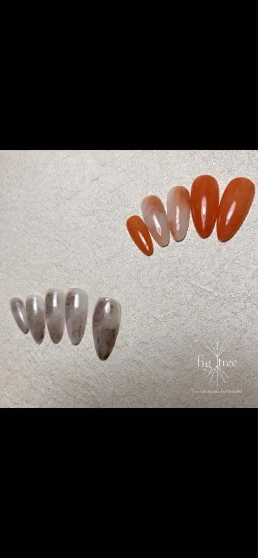 ネイル ニュアンスネイル figtree hikariのネイルデザイン