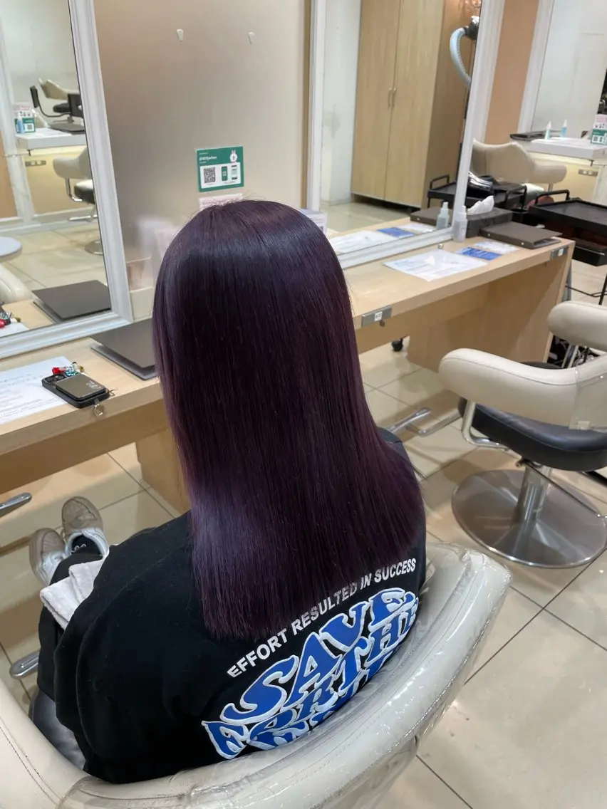セミロング カラー ☆Ash中目黒 浦野遥☆*。のヘアスタイル