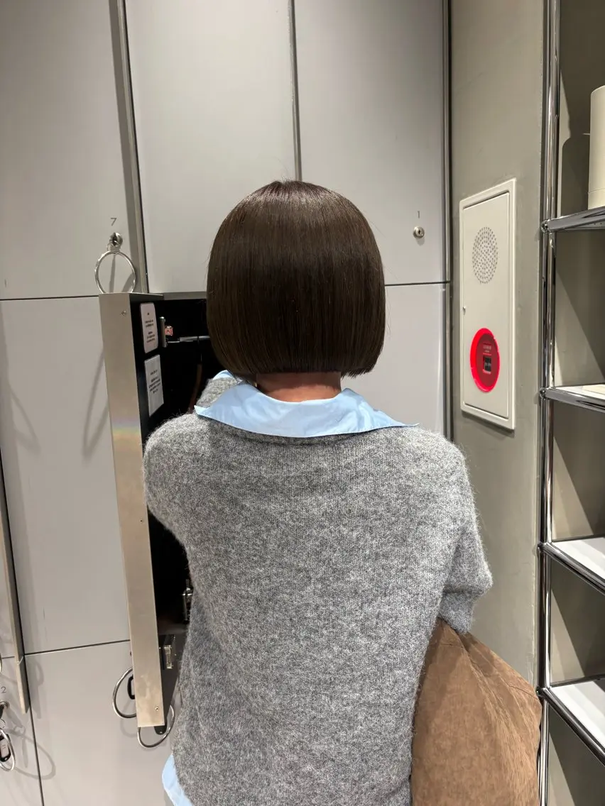 ✨サラサラ酸性縮毛矯正➕カット✨ヘッドマッサージ付き💆🏼‍♀️💞🫧ウルトラファインバブル🫧の写真
