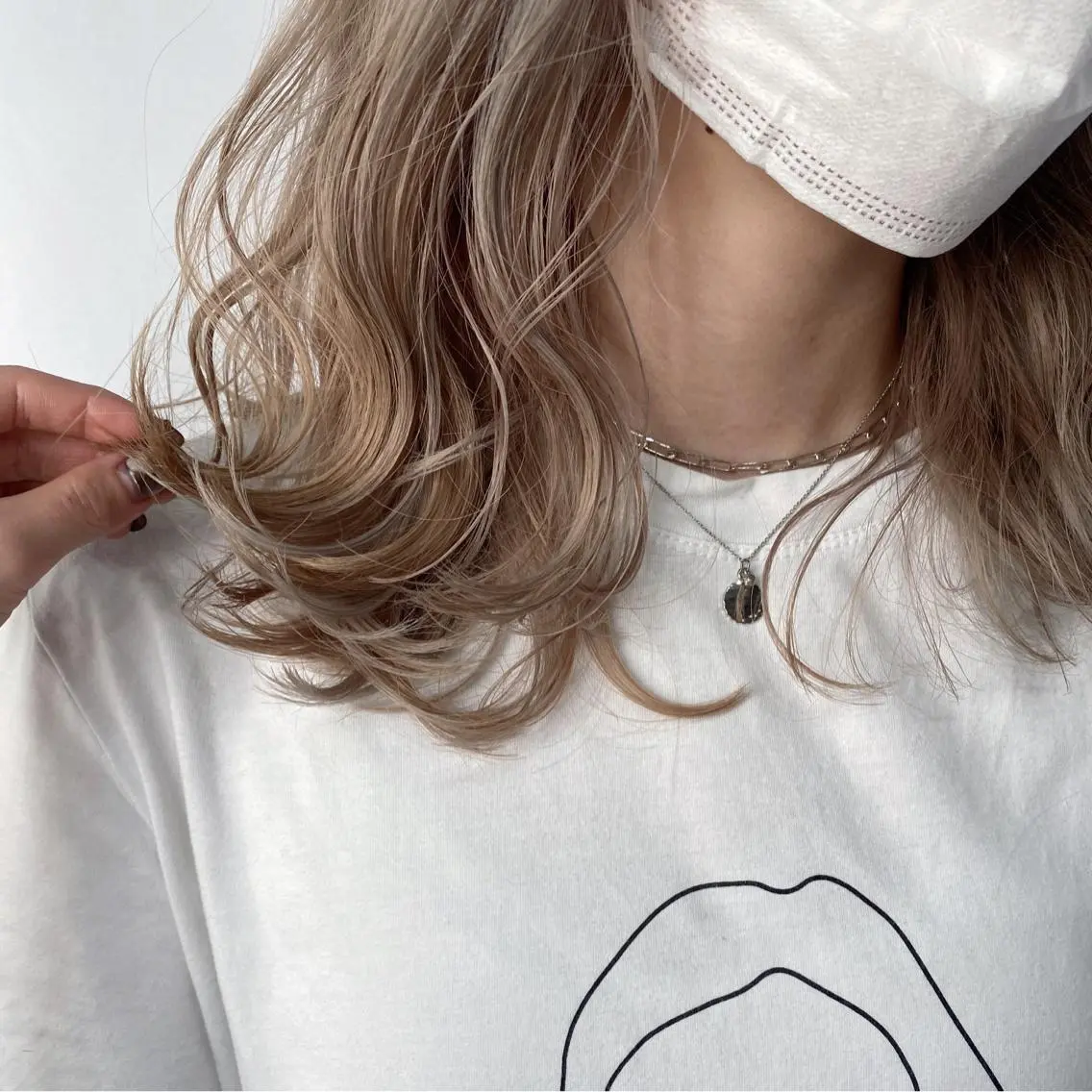 ミディアム カラー ヘアカラー Hatanaka Airiのヘアスタイル