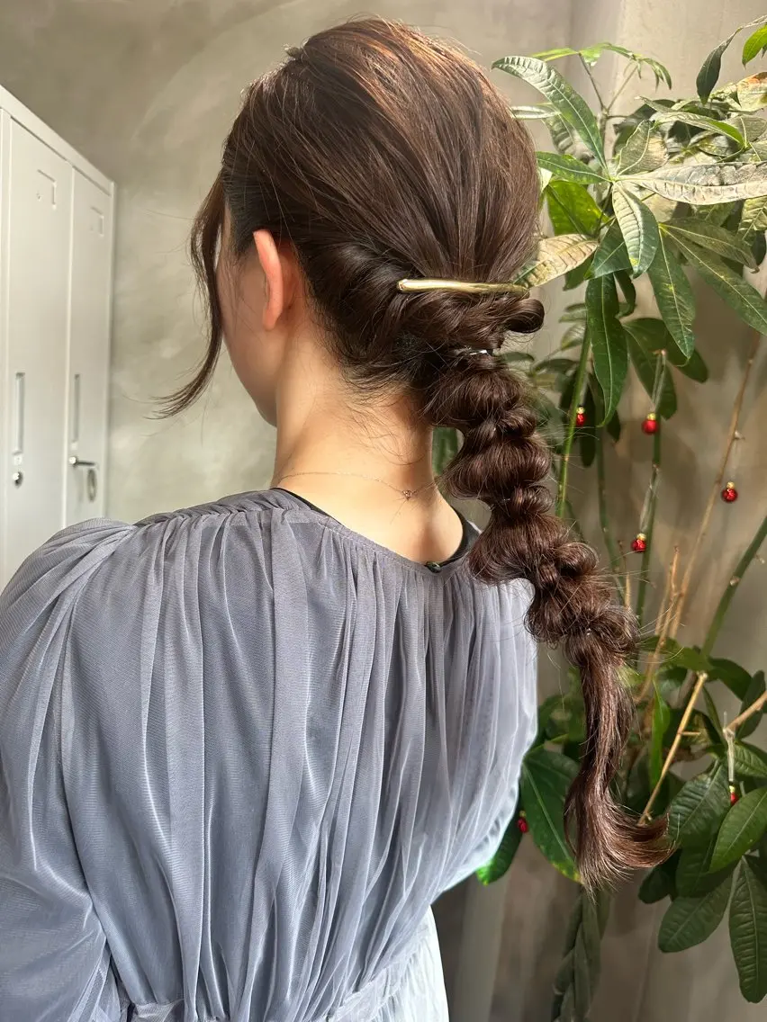 🫧🐩早朝ヘアセット・ヘアアレンジ🫧🐩¥3,500の写真