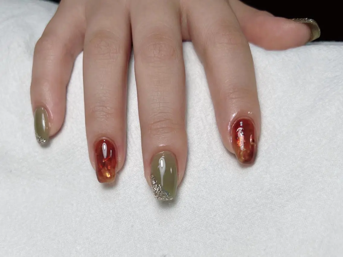 ネイル ハンドネイル lucky nail 歌舞伎町のネイルデザイン