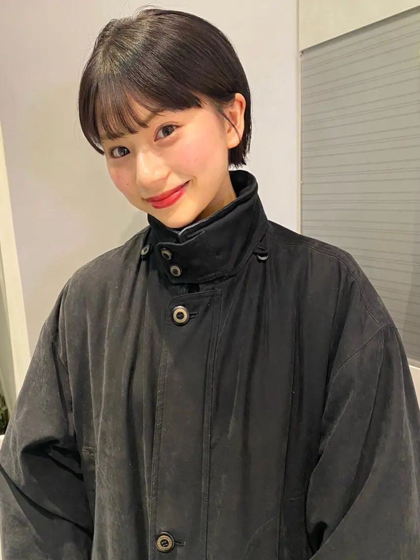 ショート カラー カット ヘアカラー トリートメント mai / linoah˚✧のヘアスタイル