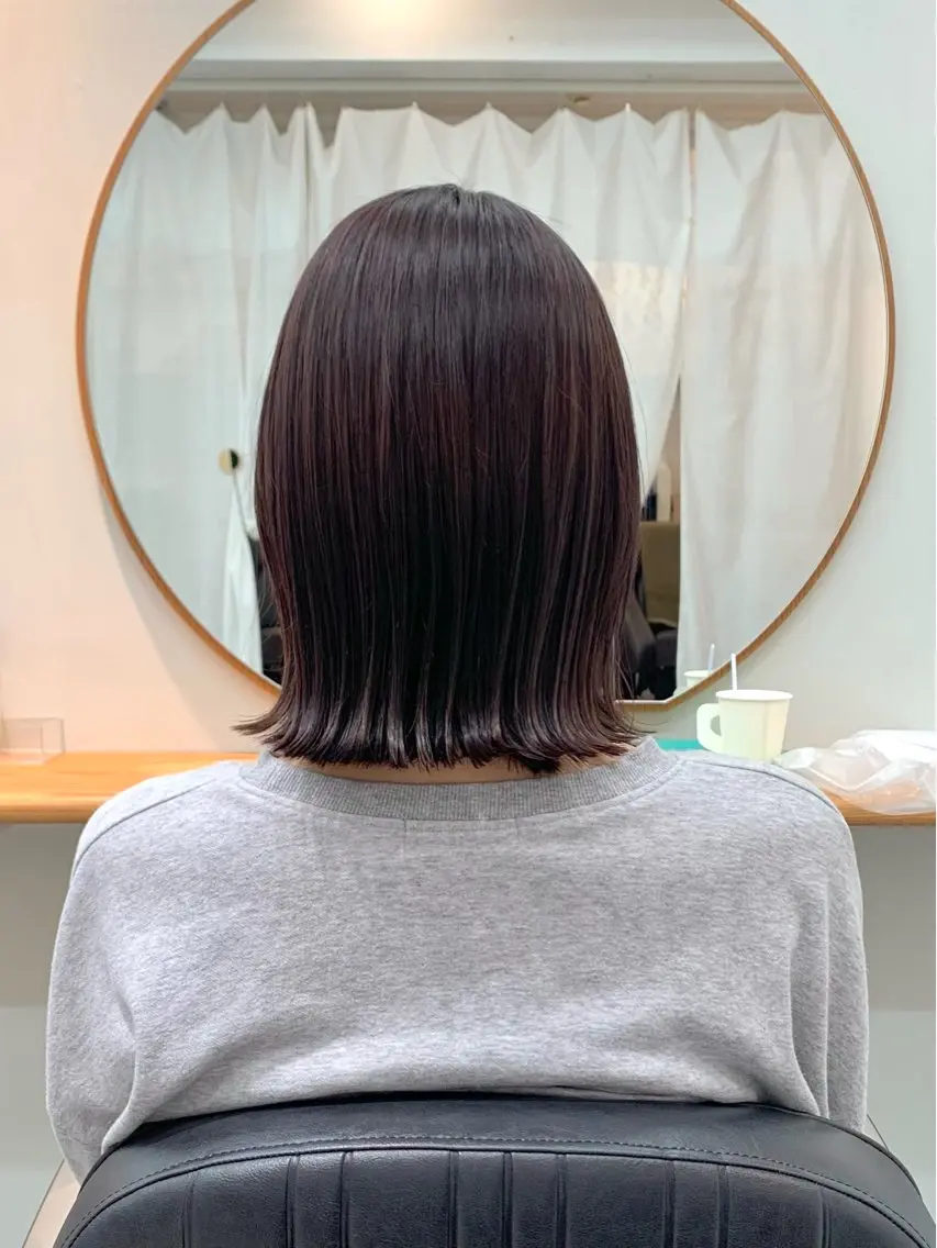 セミロング ミカ🌟パーマ/ デジタルパーマのヘアスタイル