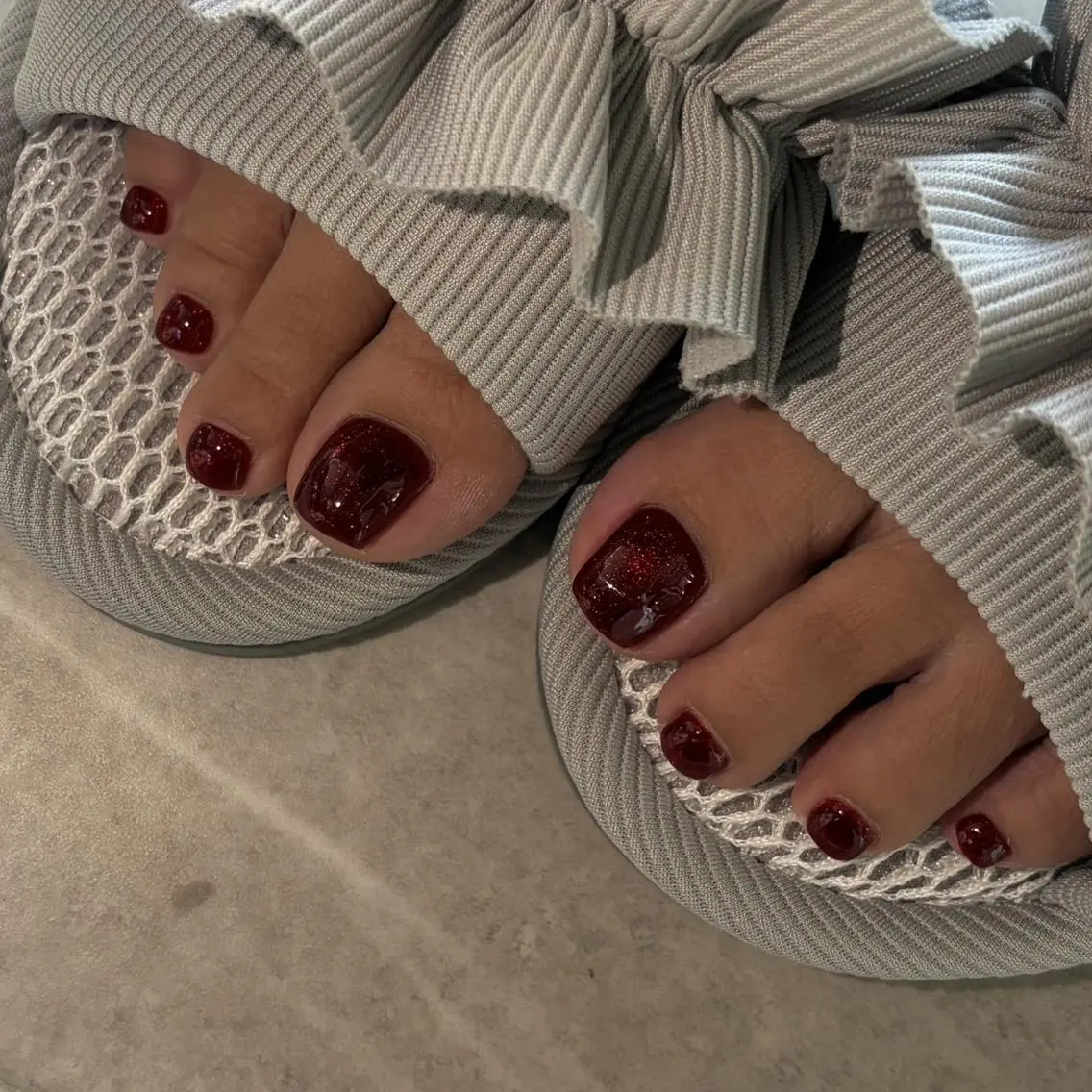 フット🦶マグネットネイルの写真