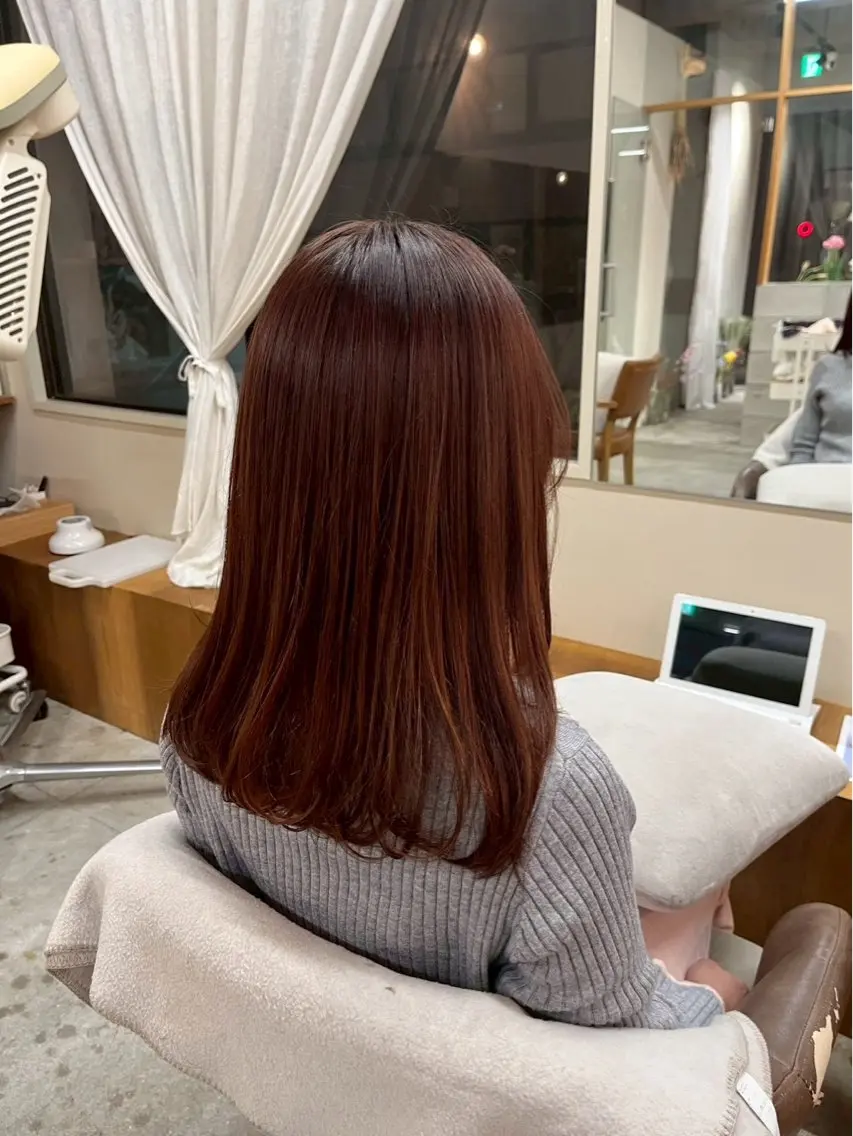 セミロング カラー カラーモデル募集中 ✨hinahaのヘアスタイル