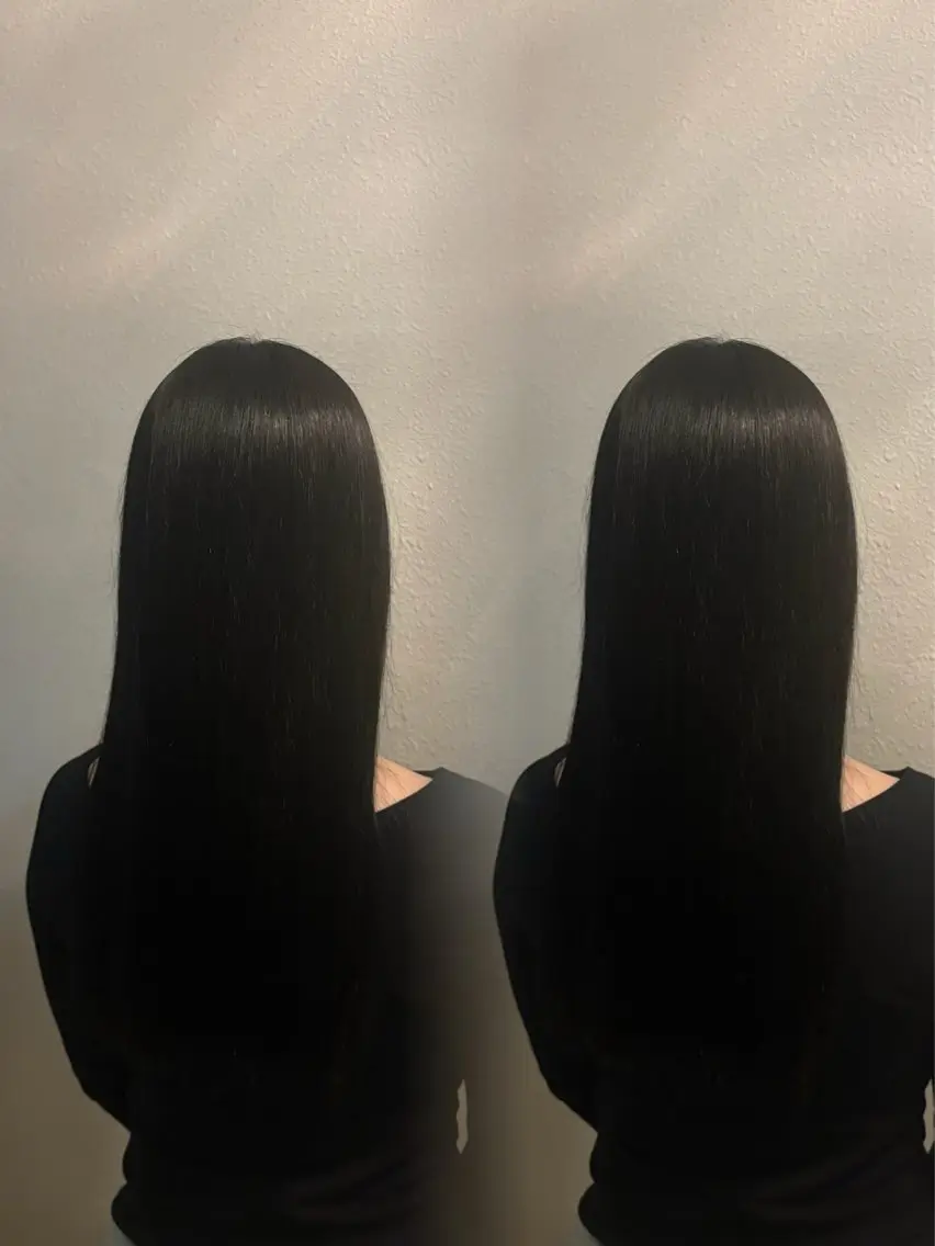 ロング ヘアカラー 杉本 奈々美のヘアスタイル