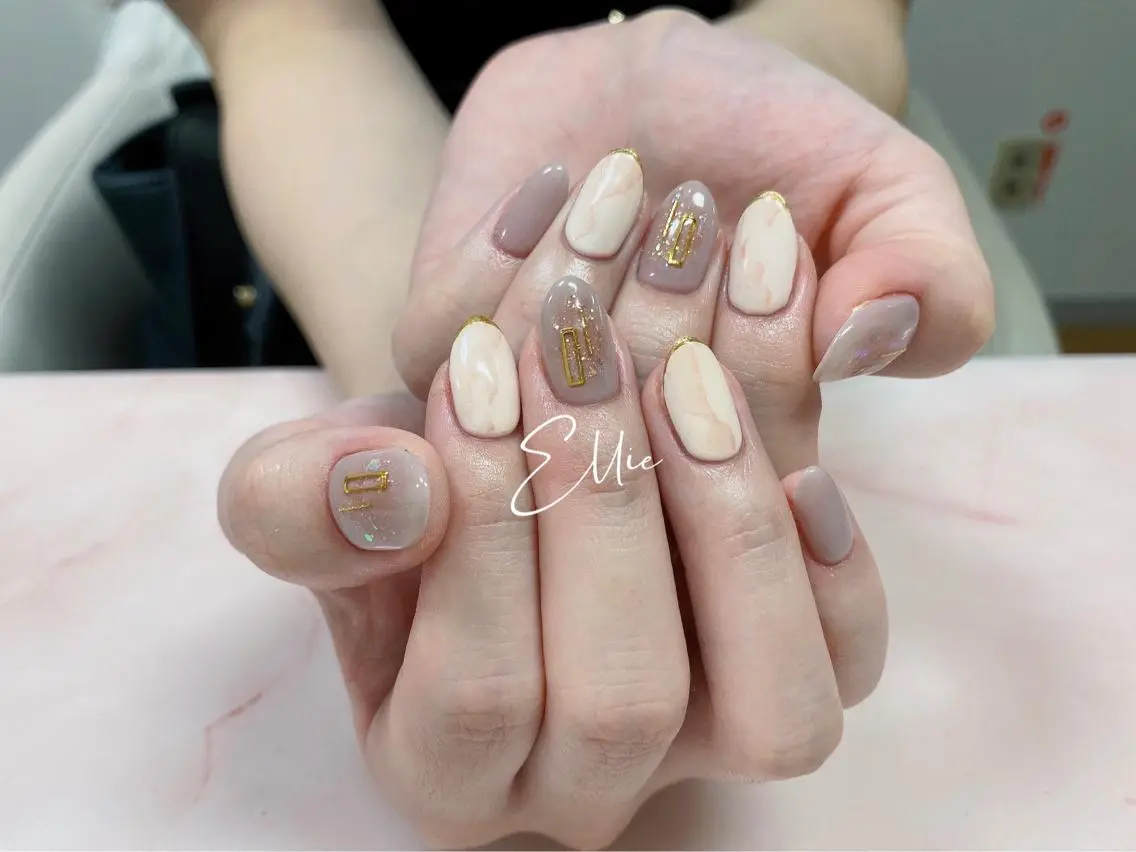 ネイル ハンドネイル ハンドケア 閨匠ビューティサロン 新橋店♡Ellieのネイルデザイン