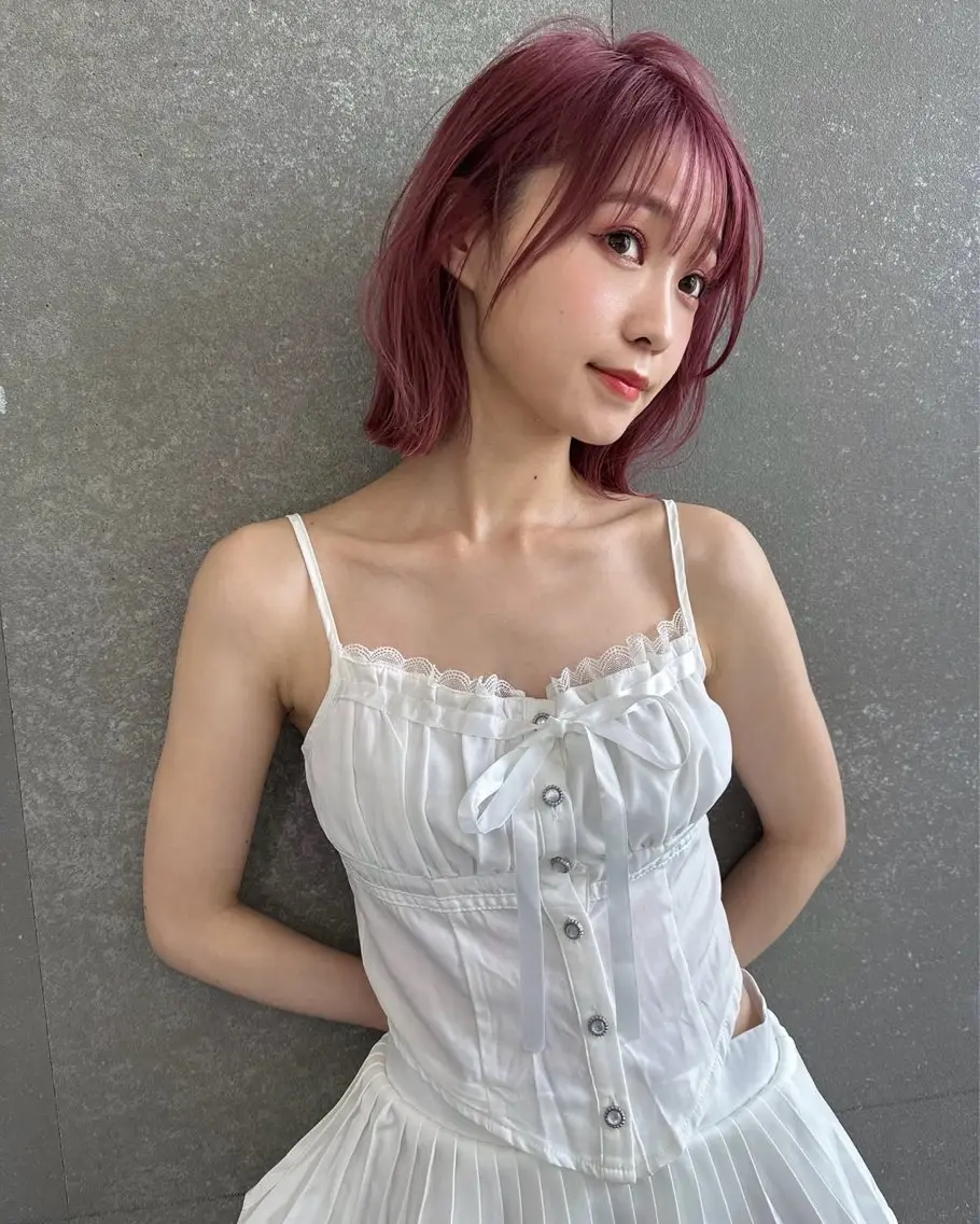 ミディアム ヘアカラー 【ダブルカラー指名 No.1】森栄範のヘアスタイル