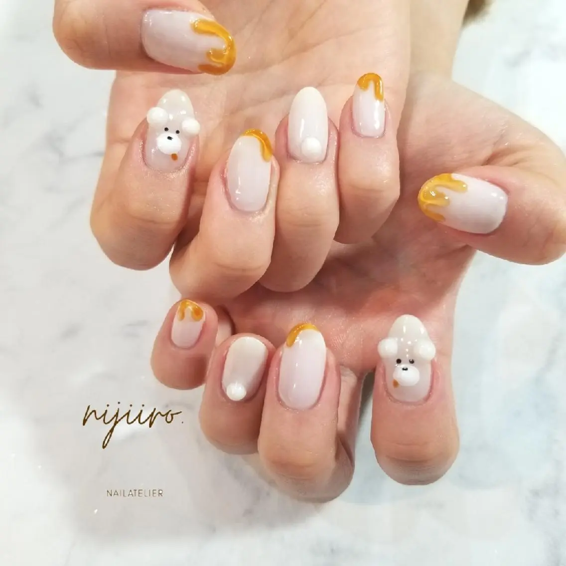 ネイル ハンドネイル nijiiro🌈 サトウのネイルデザイン