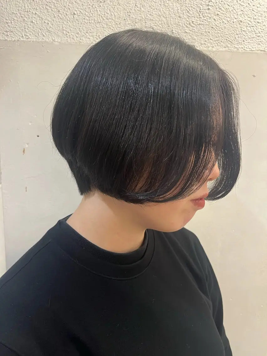 ミディアム ショートボブ ボブ 🟦メンズ特化🟦 たかしま　あさひのヘアスタイル