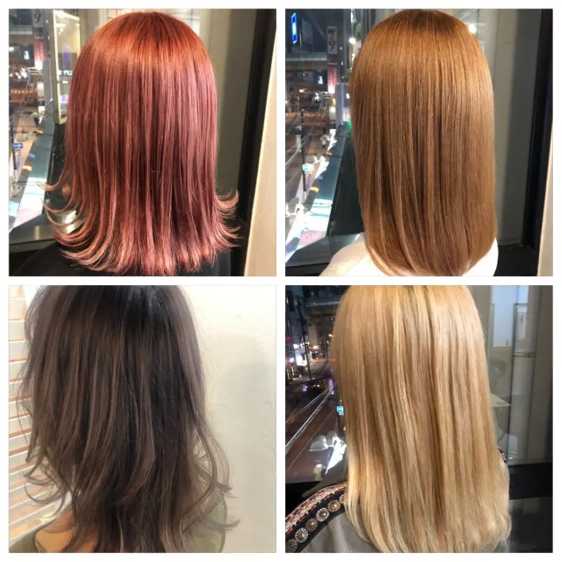 セミロング カラー ヘアカラー トリートメント ヘアセット 髪質改善＆ブリーチ 伊勢　祐一郎のヘアスタイル
