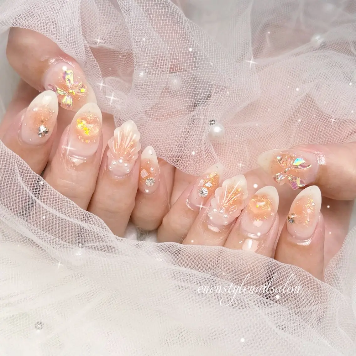 ネイル ハンドネイル 🐾enen style 🐾のネイルデザイン