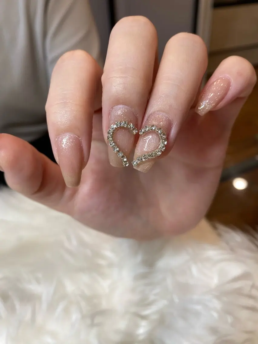 ネイル crystal ⭐︎ colorのネイルデザイン