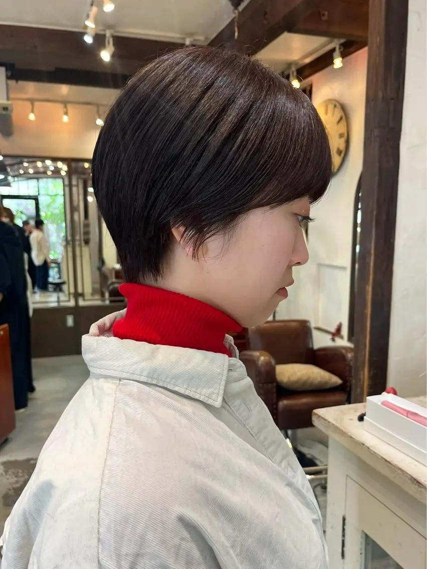 ショート ショートヘア トリートメント メンズ/ショート カット🌿はるかのヘアスタイル