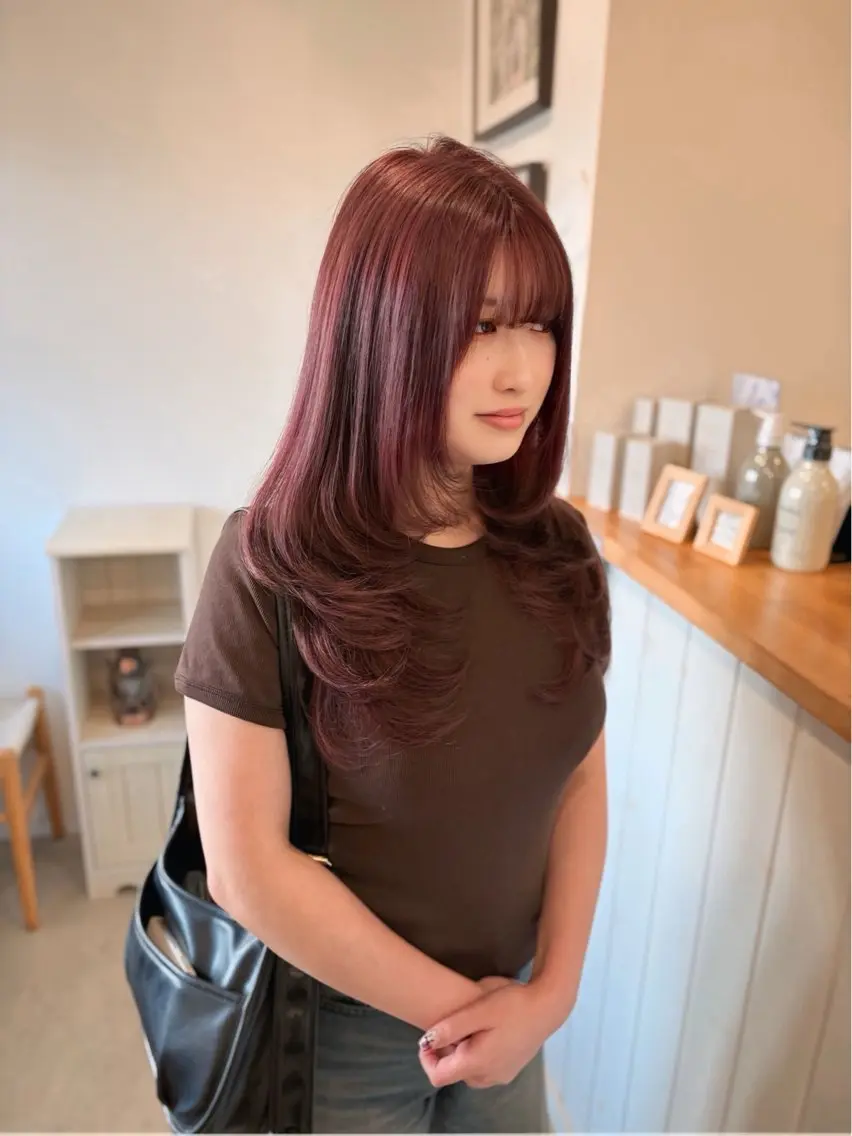 カラー 小林 隼輝のヘアスタイル