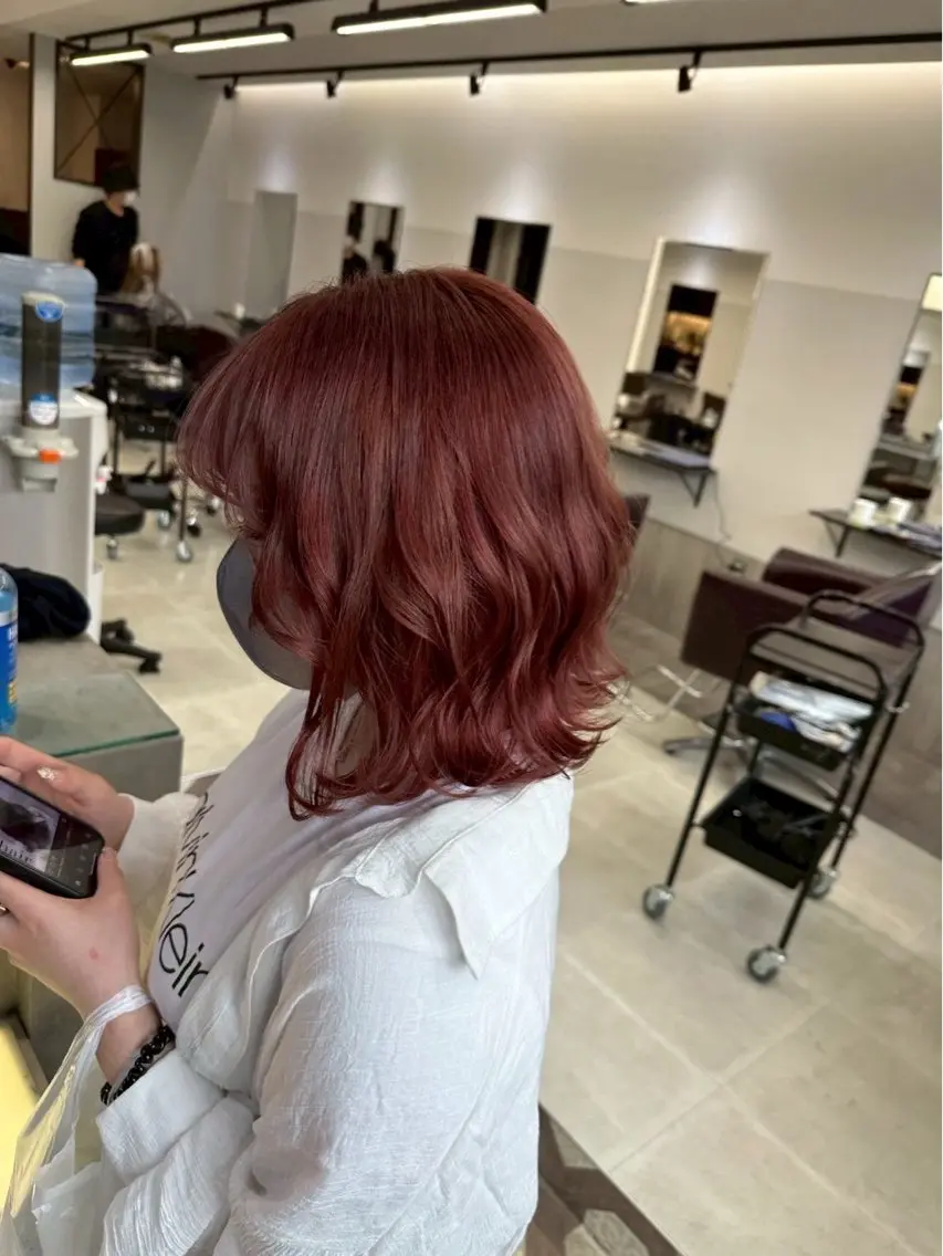 ショート カラー その他 Maia🦋 博多 透明感カラーのヘアスタイル