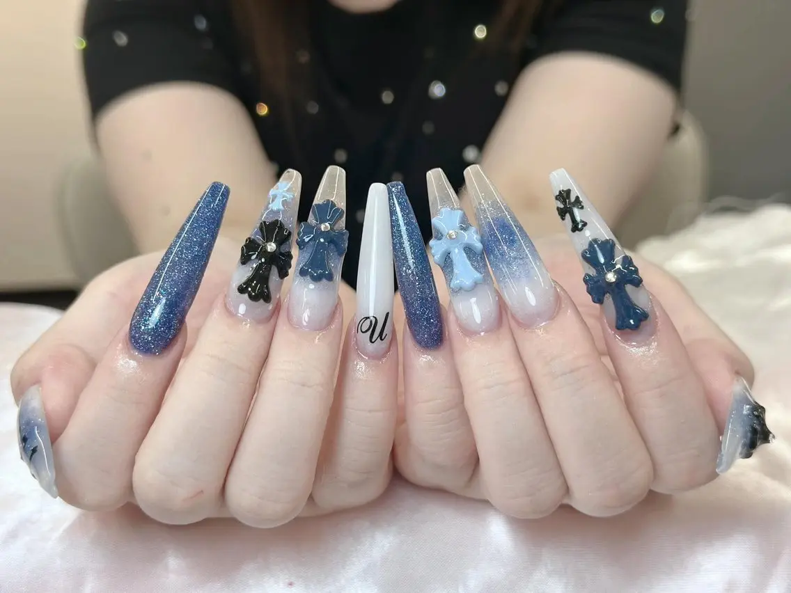 ネイル ハンドネイル ゆき このネイルデザイン