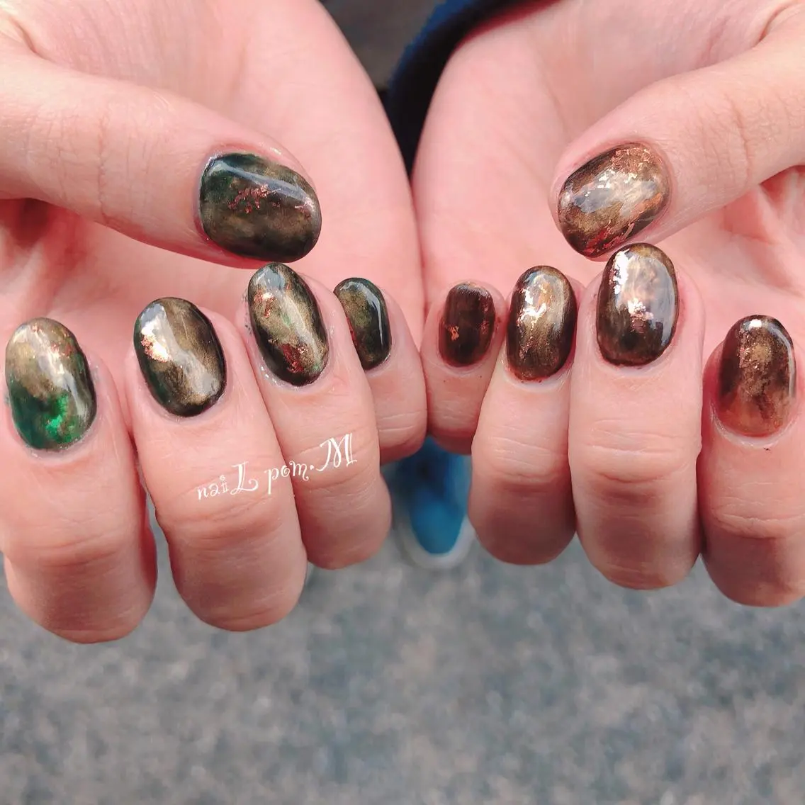 ネイル ハンドネイル ハンドケア naiL pom.Mのネイルデザイン
