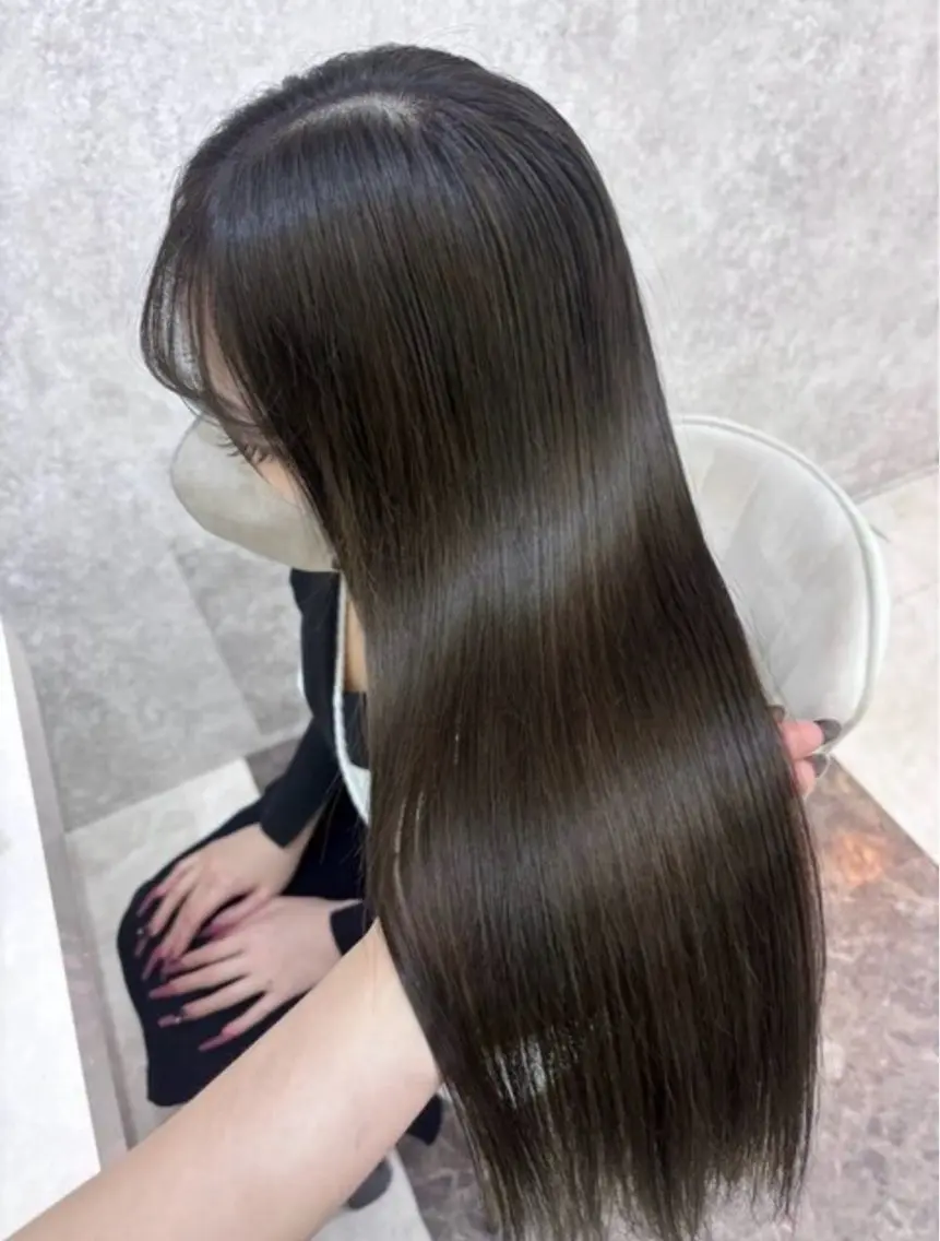 ロング ロング 庄司蒼麻 艶カラー特化/上尾のヘアスタイル