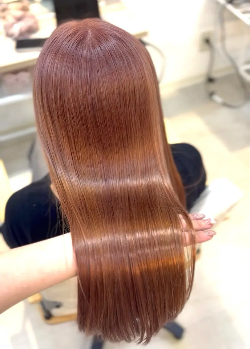 ロング ヘアカラー 🎀カラーモデル 募集中✧めい🎀のヘアスタイル