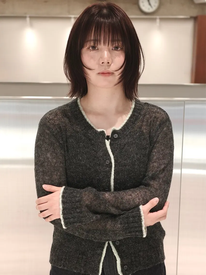 【期間限定ミニモ40%SALE‼️】(h)wim式 艶髪トリートメント＋フェイスラインカットの写真