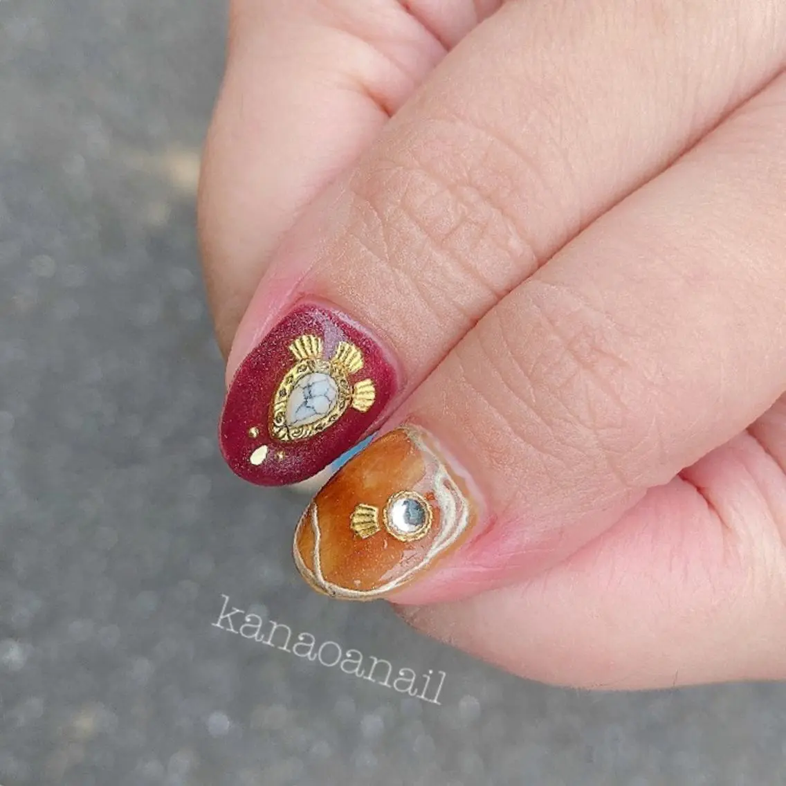 ネイル 地爪育成💅 kanaoanailのネイルデザイン