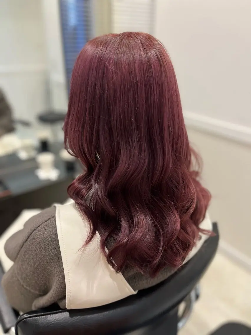 セミロング カラー ブリーチ 透明感カラー ブリーチなしカラー 髪質改善 トリートメント 【ただの天才 🎨】のヘアスタイル