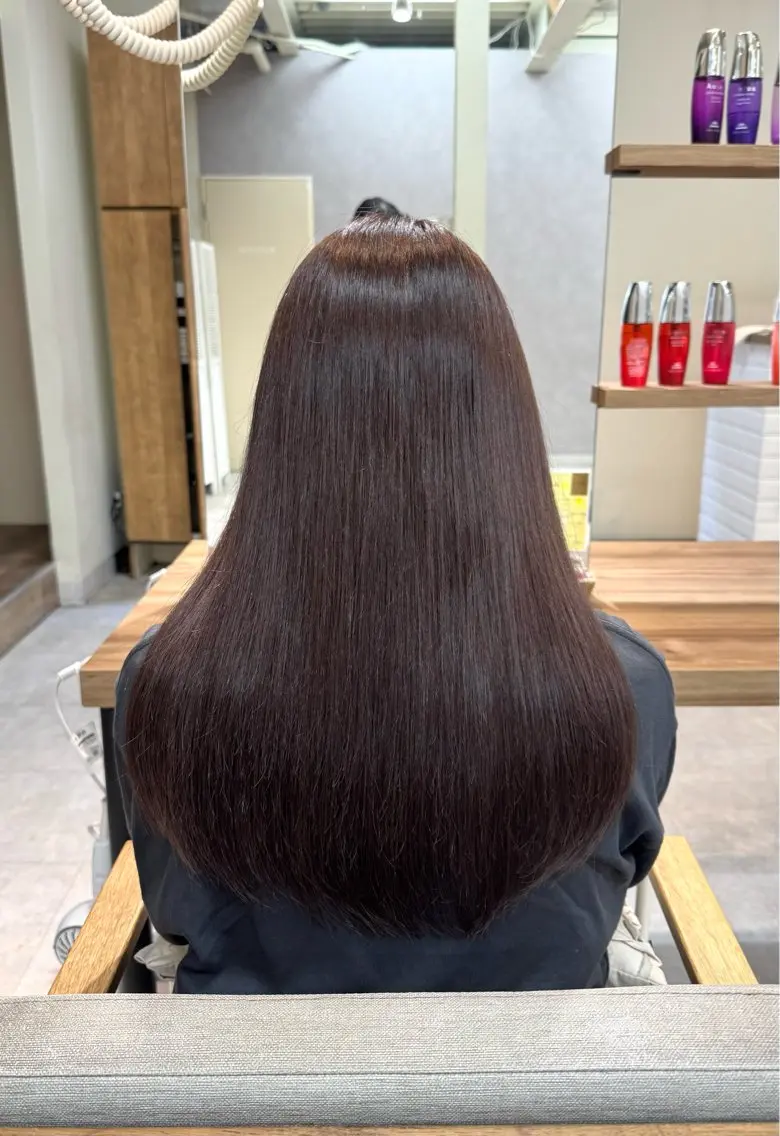 ロング カラー カット ヘアカラー トリートメント 🫧山中 沙希🫧のヘアスタイル