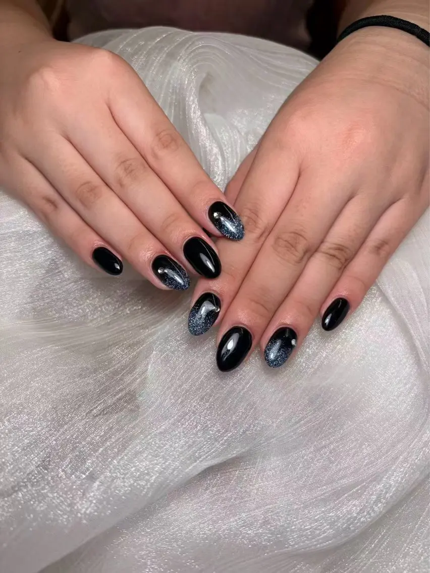 ネイル ハンドネイル ユリ🎀長さだし/ パラジェル/持ち込みのネイルデザイン