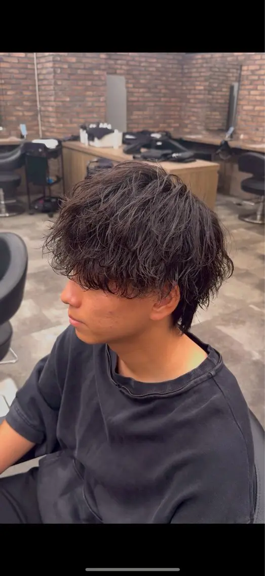 カラー パーマ メンズ カット パーマ 🔥【モデル募集】 🔥ゆづるのヘアスタイル