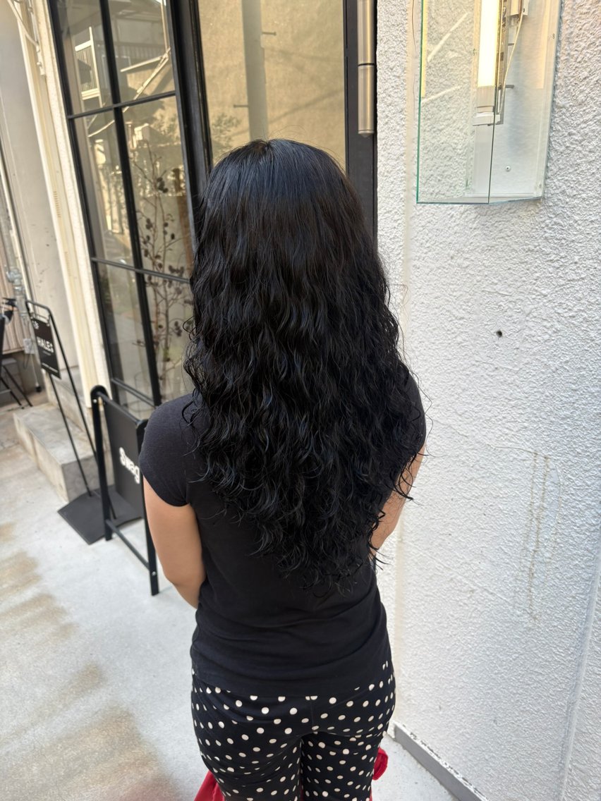 ロング レイヤーカット カット momo / カラー、カットモデルのヘアスタイル