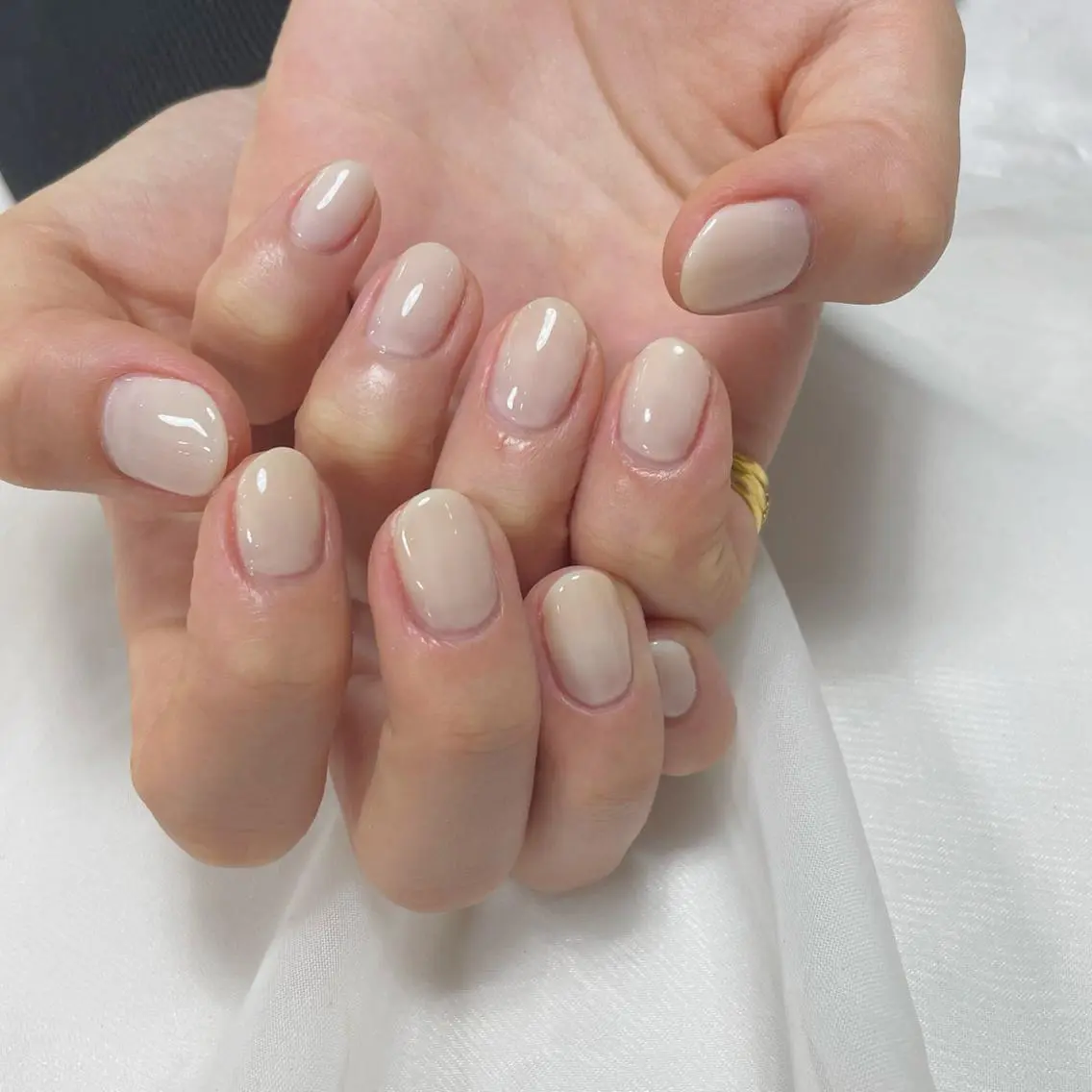 ネイル ホワイト ハンドネイル Tsukahara 🌷仙台PARCOのネイルデザイン